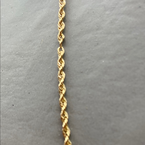 Source Unknown Gold Rope Chain Jewelry 7.22gm - Picture 4 of 4